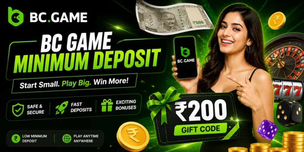 BC Game Minimum Deposit